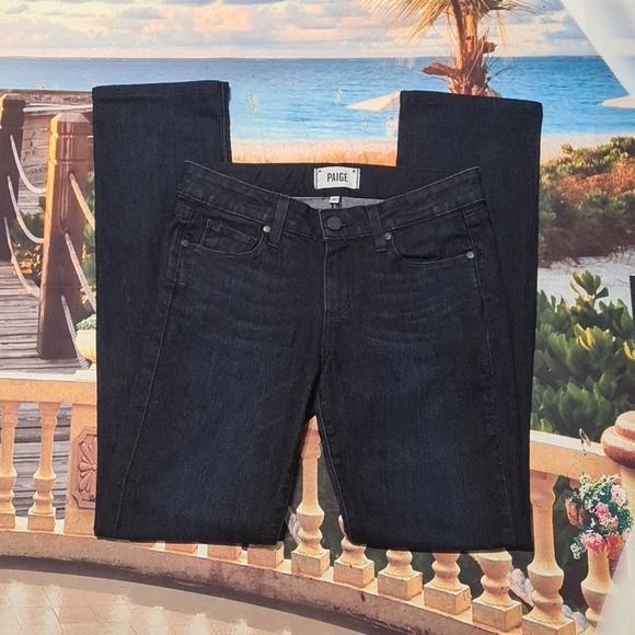 Paige Los Angeles Skyine Straight Jeans Size 26 - Picture 2 of 6